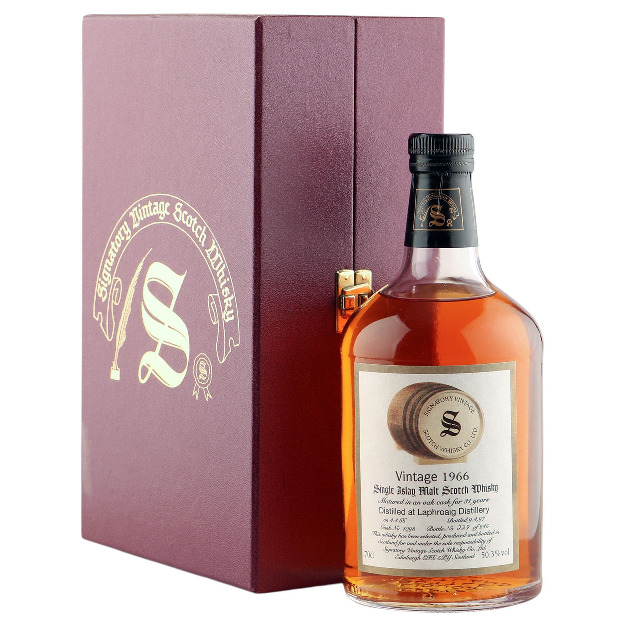 Laphroaig 1966 31yo Signatory Vintage