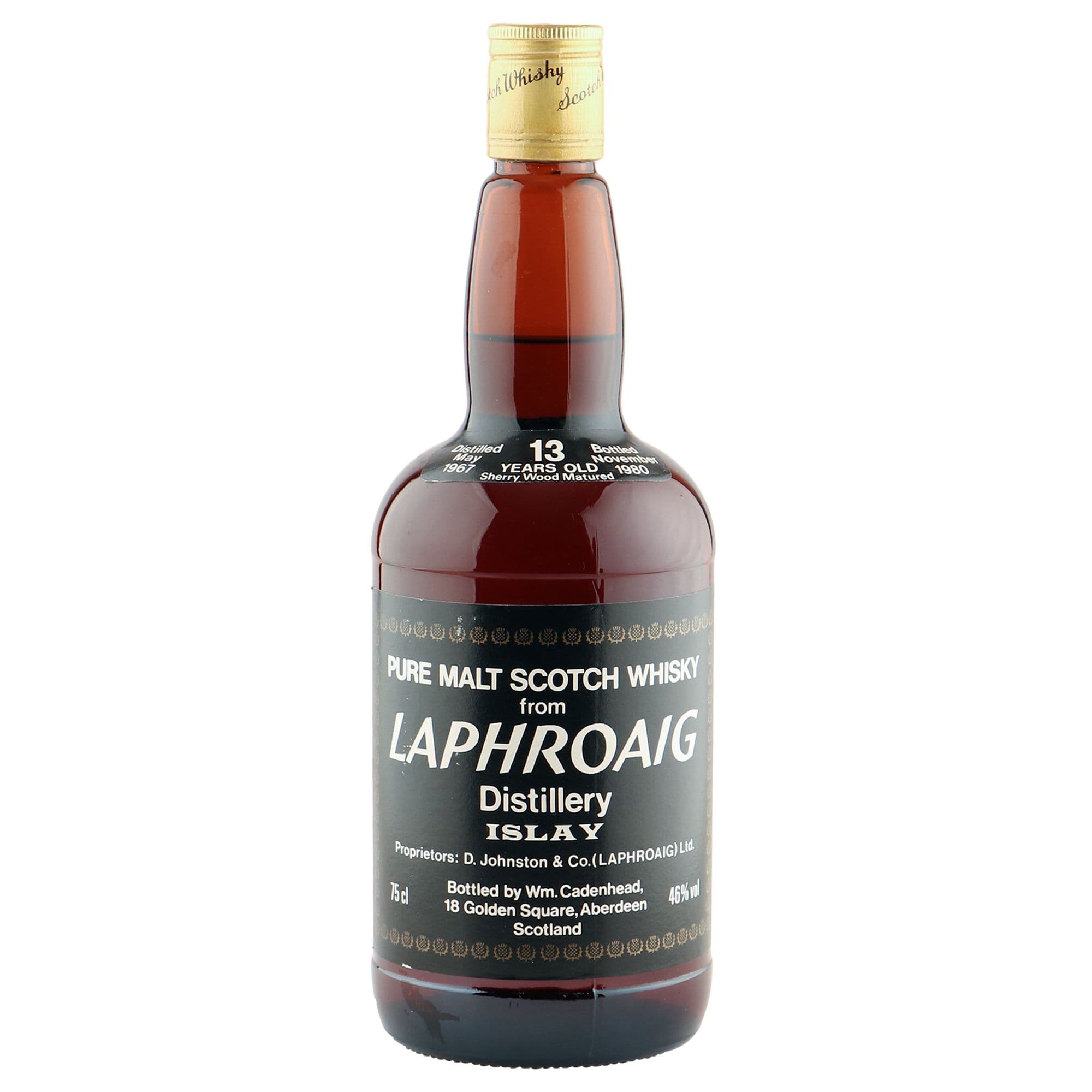 Laphroaig 1967 13yo Cadenhead Dumpy