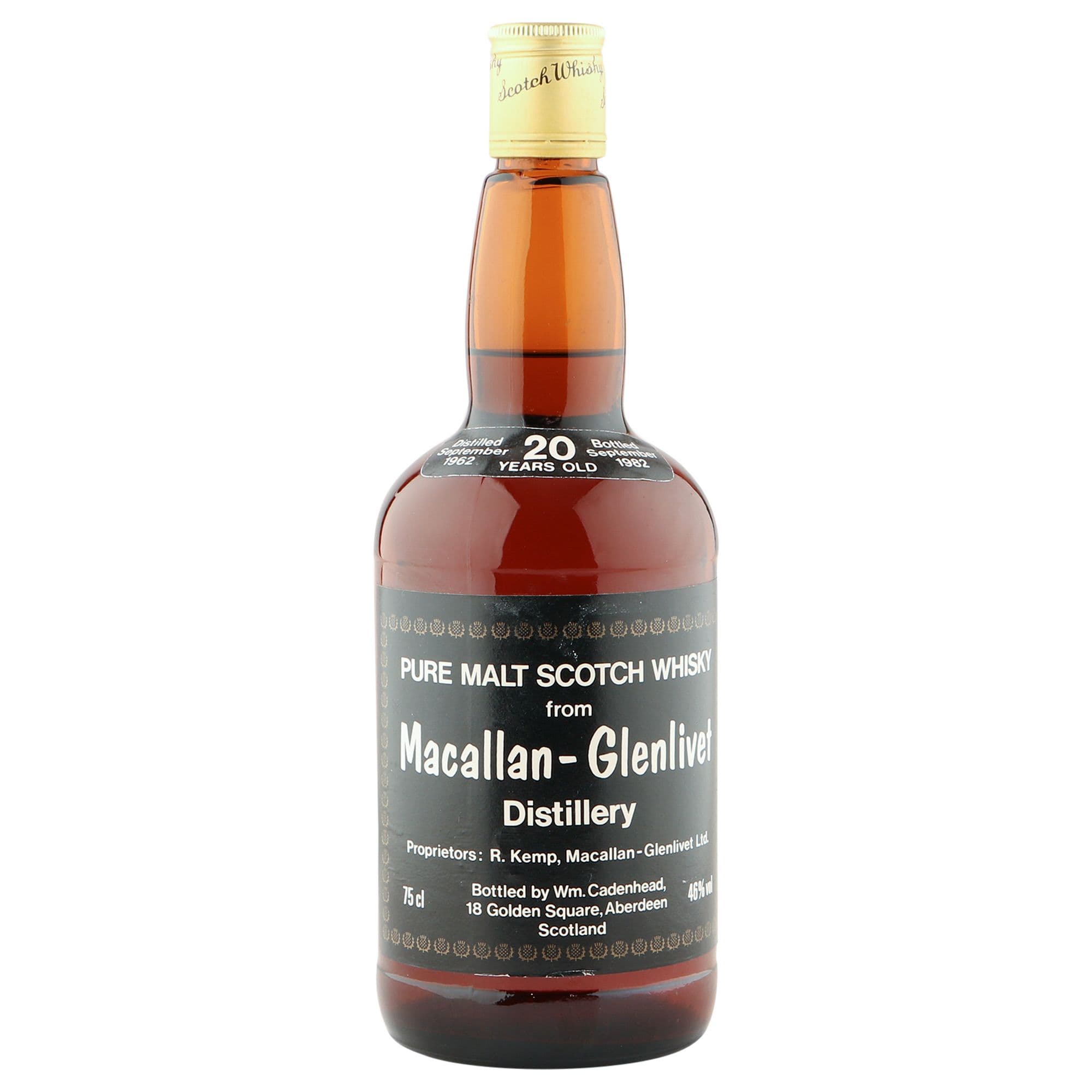 Macallan 1962 20yo Cadenhead Dumpy
