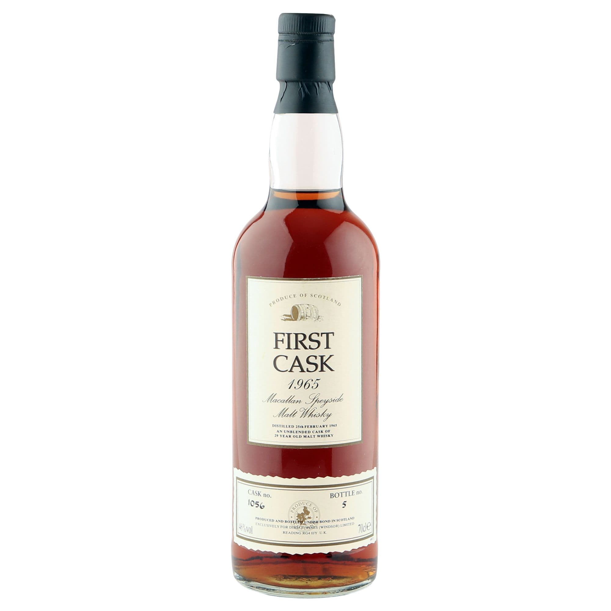 Macallan 1965 29yo First Cask