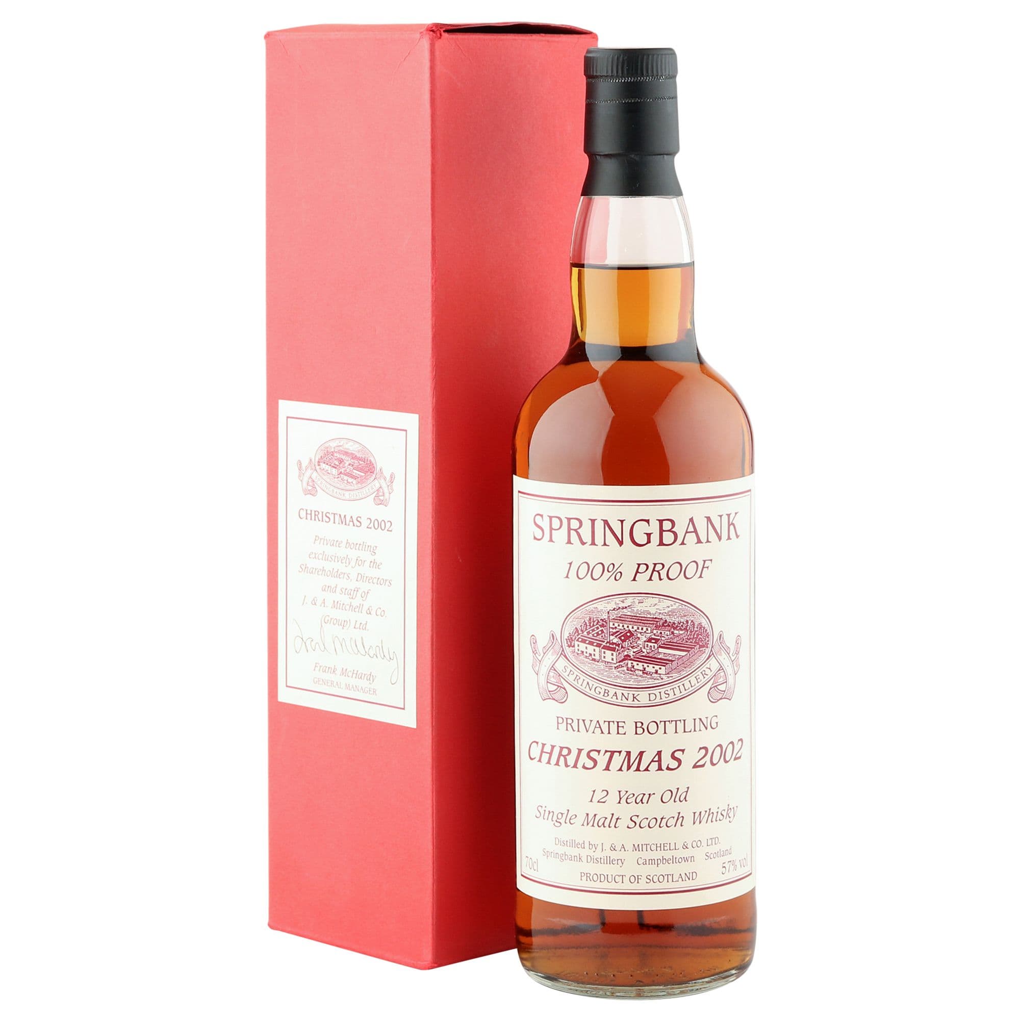 Springbank 12yo 100 Proof Christmas
