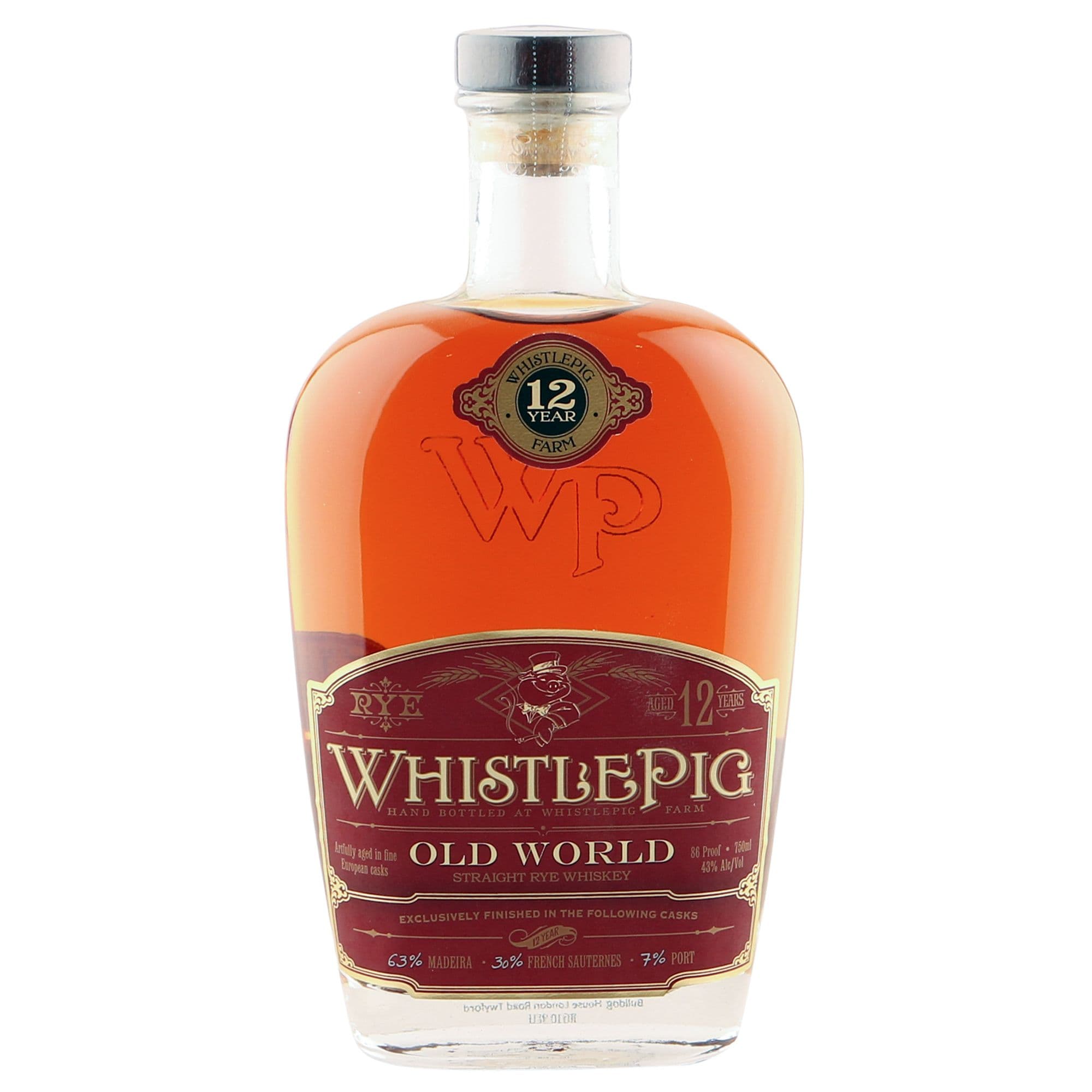 WhistlePig 12yo Rye, Old World Series
