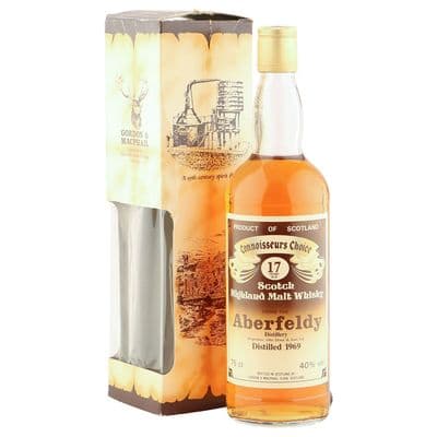 Aberfeldy 1969 17 Year Old, Gordon & MacPhail Connoisseurs Choice