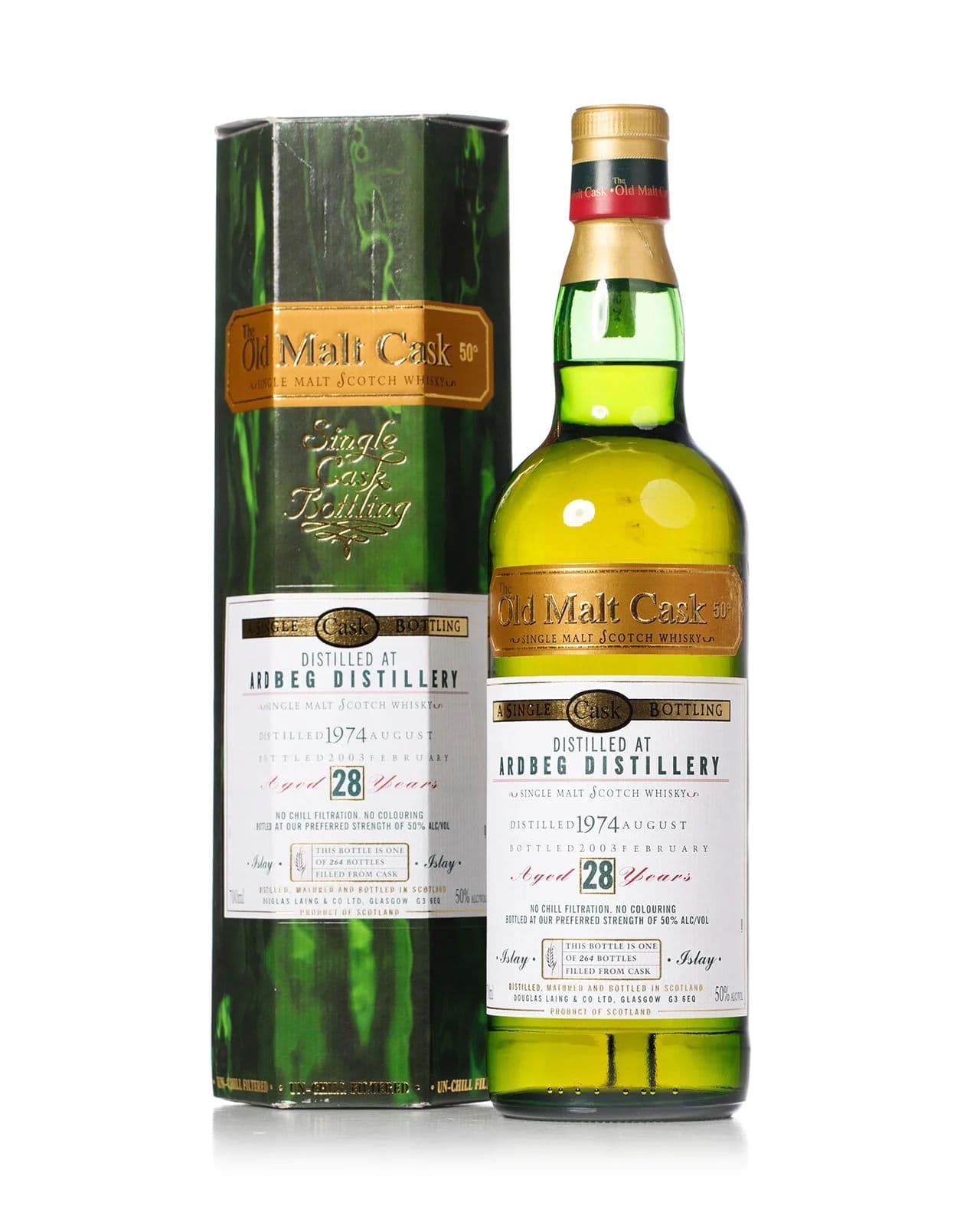 Ardbeg 1974 28 Year Old, The Old Malt Cask 2003 Bottling with