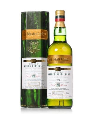 Ardbeg 1974 28 Year Old, The Old Malt Cask 2003 Bottling with Carton