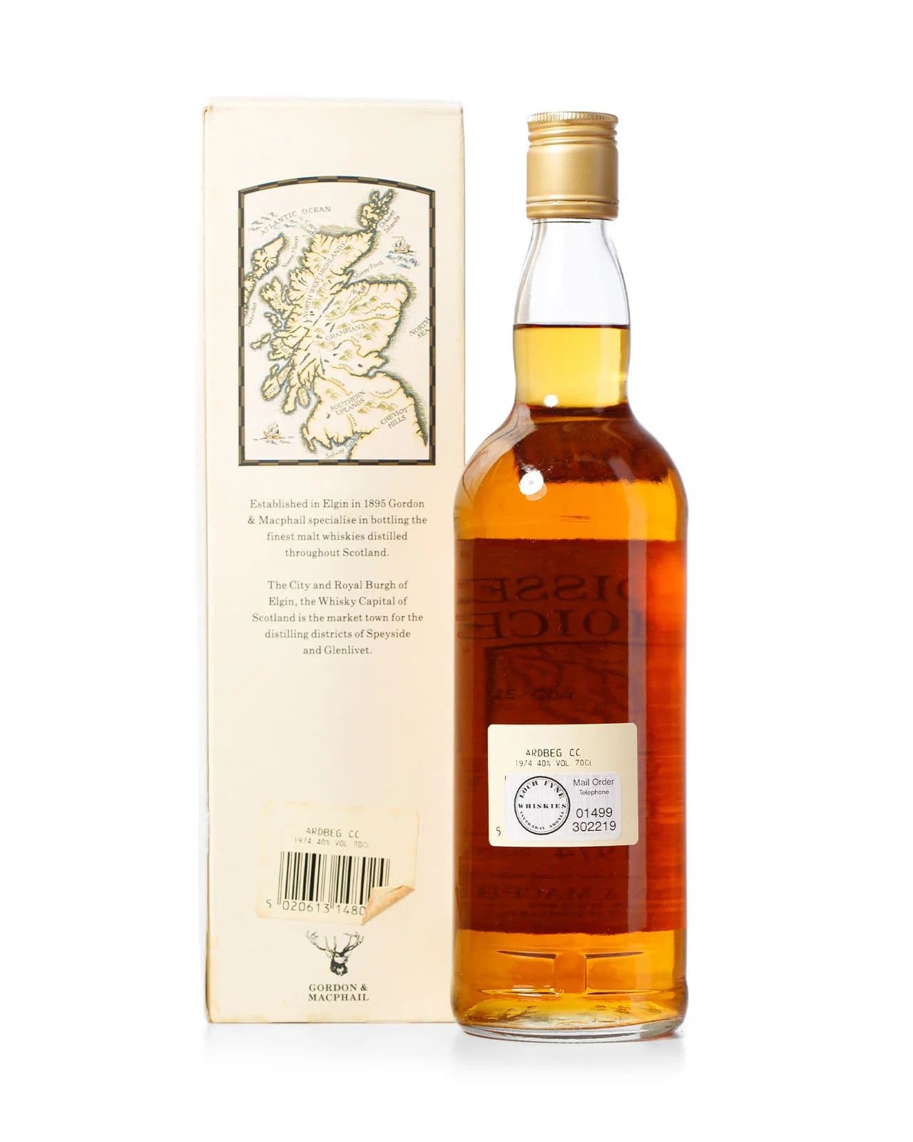 Ardbeg 1974, Gordon & MacPhail Connoisseurs Choice 1995 Bottling