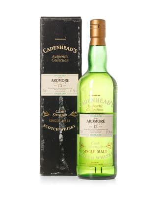 Ardmore 1978 13 Year Old, Cadenhead's 1992 Bottling with Box