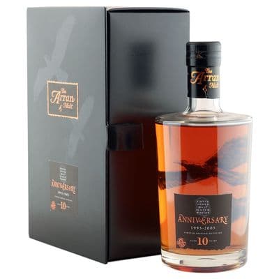 Arran 1995 10 Year Old, Limited Edition 2005 10th Anniversary Bottling with Box