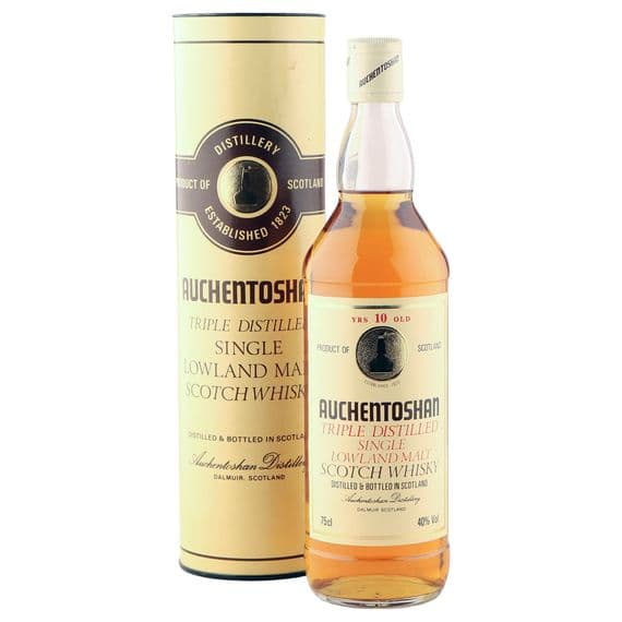 Auchentoshan 10 Year Old, Eighties Bottling with Tube | The Whisky Vault