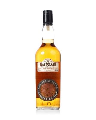 Balblair 1969 31 Year Old, Highland Selection Limited Edition 2000 Bottling