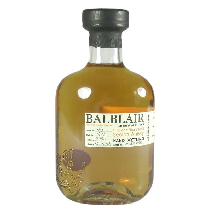 Balblair 1992 Single Bourbon Cask #2990, 2012 | The Whisky Vault