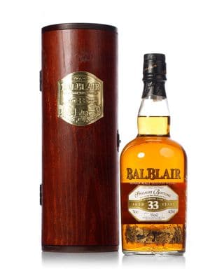 Balblair 33 Year Old, Specialist Bottling with Wooden Presentation Tube