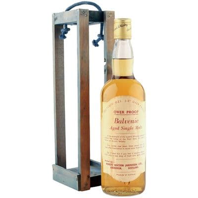 Balvenie 1965 2% Over Proof, Robert Watson Seventies Bottling