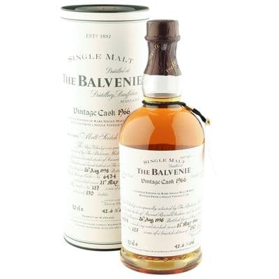 Balvenie 1966 Vintage Cask #6434, 1998 Bottling with Tube