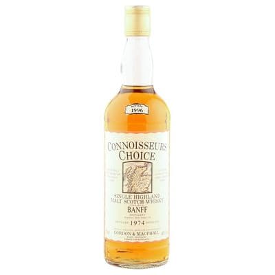 Banff 1974, Gordon & MacPhail Connoisseurs Choice 1996 Bottling