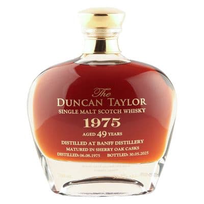 Banff 1975 49 Year Old, The Duncan Taylor Decanter 2025 Bottling - Sherry Oak Casks