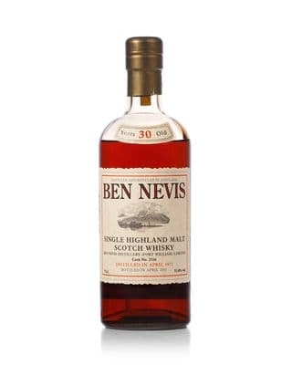 Ben Nevis 1971 30 Year Old, Cask Strength 2001 Bottling - Cask 2516