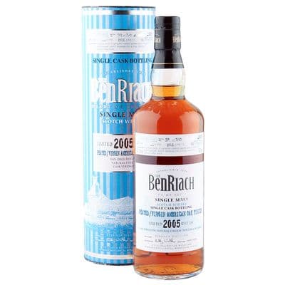 Benriach 2005 8 Year Old, Peated Single Cask 2013 Bottling - #3782