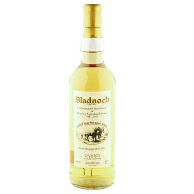 Bladnoch 2011 Single Cask, Bicentenary of Wigtown Agricultural Society