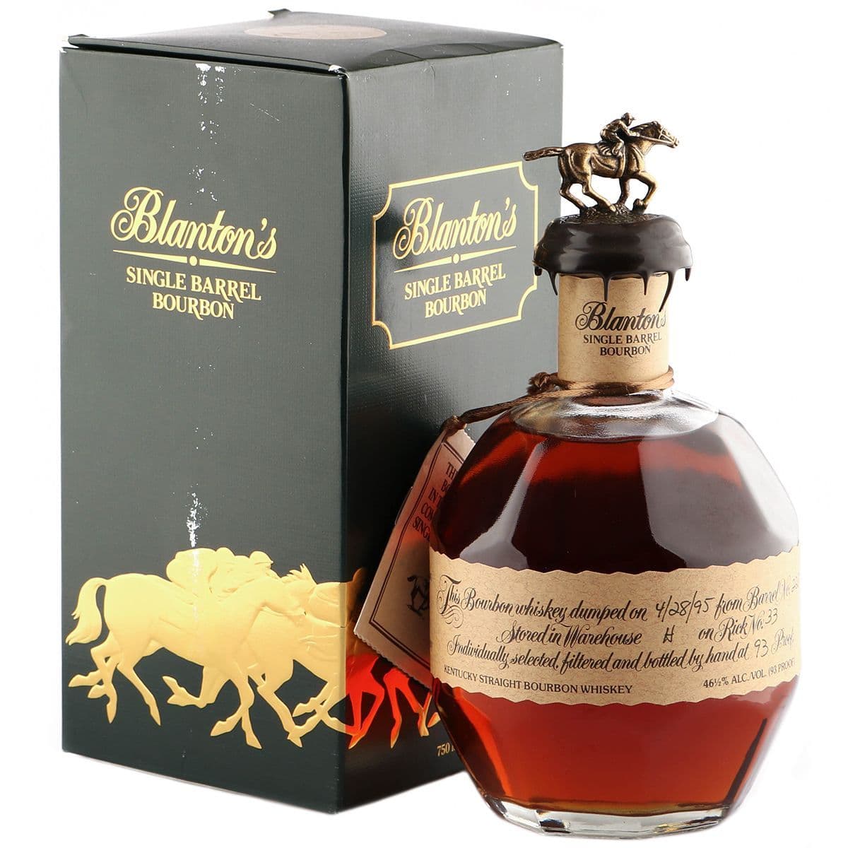 ブラントン Blanton Single Barrel Bourbon 1995 Blanton's - Single Barrel Bourbon (1995) 37.5cl Whisky