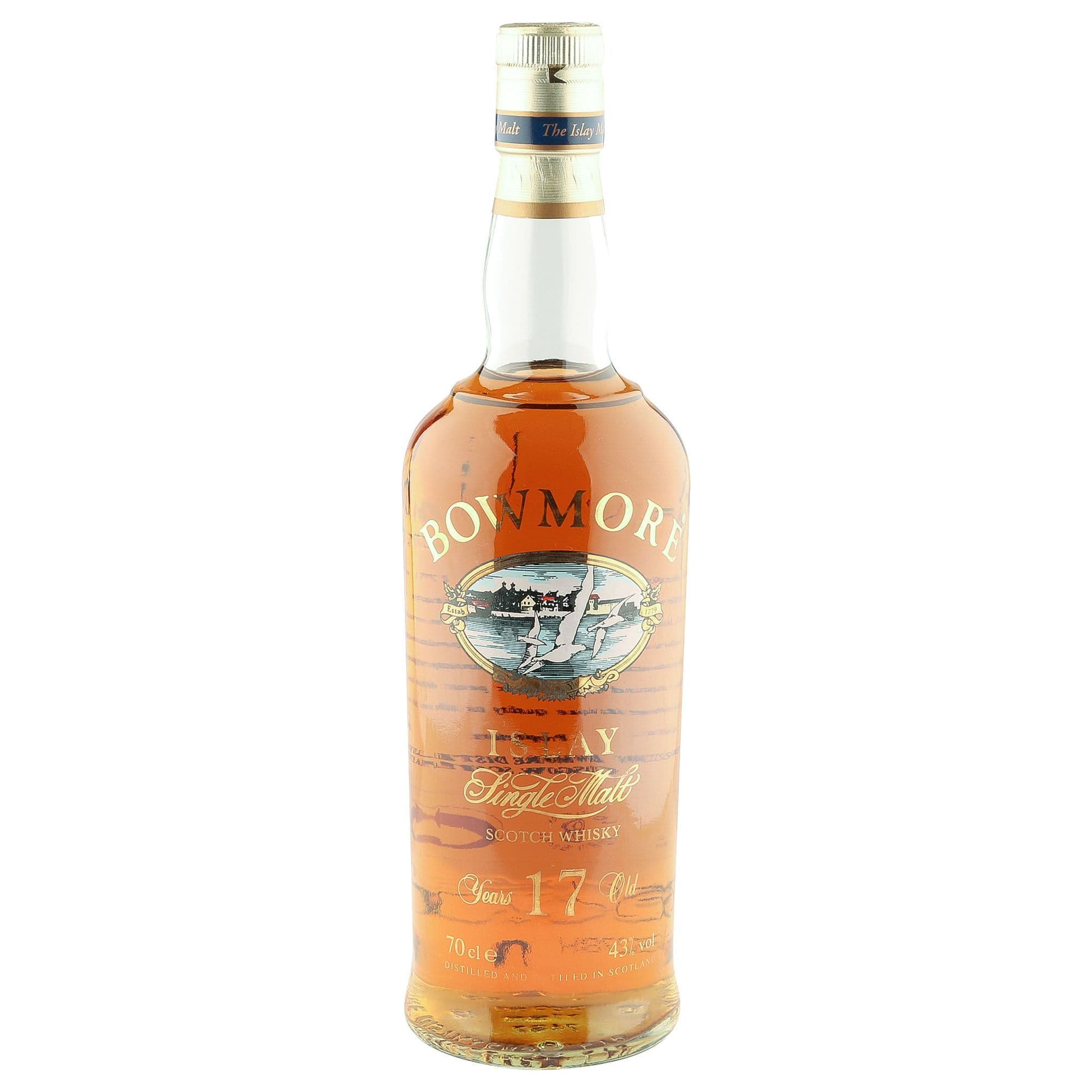 Bowmore 17 Year Old, Screen Printed Label | The Whisky Vault