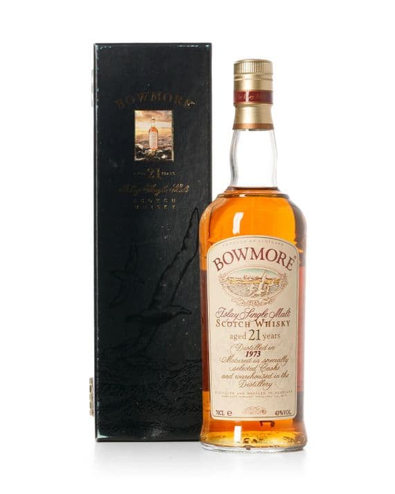 Bowmore 1973 21 Year Old, Nineties Bottling with Presentation Box | The Whisky Vault