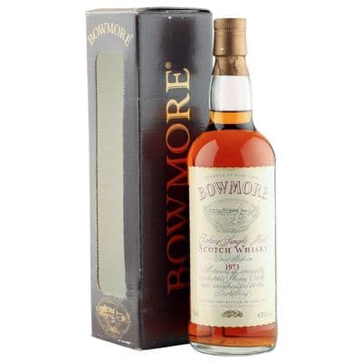 Bowmore 1973, Oddbins Bottling with Box - Sherry Butt #5173-5174