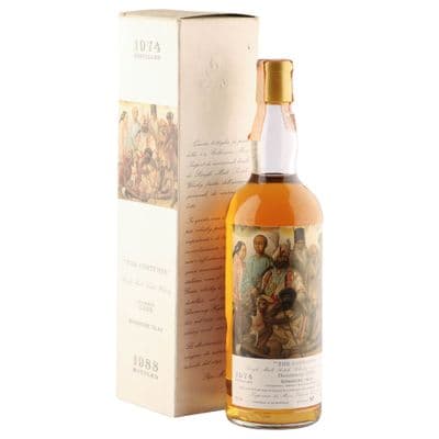 Bowmore 1974, Moon Import 1988 Bottling with Box - The Costumes