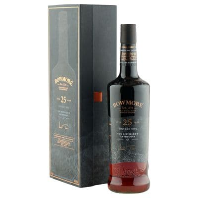 Bowmore 1996 25 Year Old, The Distillers Anthology 01, 2022 Bottling with Presentation Box