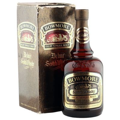 Bowmore De Luxe Islay Single Malt, Seventies Bottling with Box