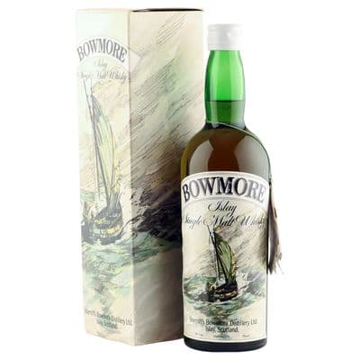 Bowmore Sherriff's, Seventies Bottling with Box and Miniature