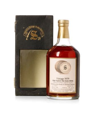 Braes of Glenlivet 1979 15 Year Old, Signatory Vintage 1995 Bottling with Case - Cask 16040