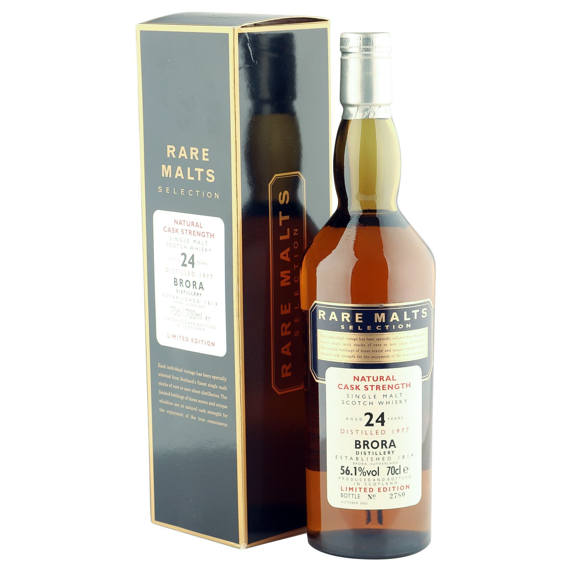 ☆ UD RERA MALTS（UDレアモルト）BRORA ブローラ 1977ー2001 24年 