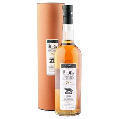 Brora 30 Year Old, Natural Cask Strength 2009 Bottling with Tube