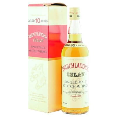 Bruichladdich 10 Year Old, Eighties Bottling with Carton