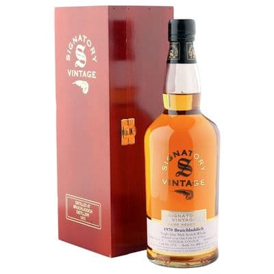 Bruichladdich 1970 30 Year Old, Signatory Vintage 2001 Rare Reserve