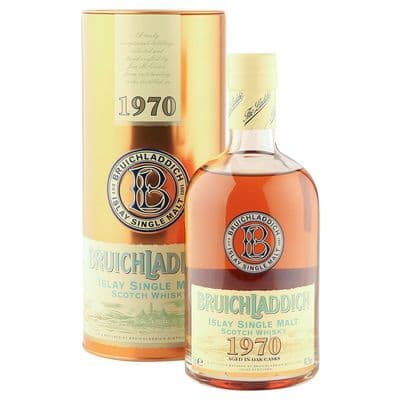 Bruichladdich 1970, Vintage 2002 Bottling with Tin Tube