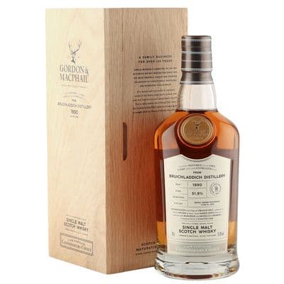 Bruichladdich 1990 30 Year Old, Gordon & Macphail Connoisseurs Choice - Sherry Hogshead #3000