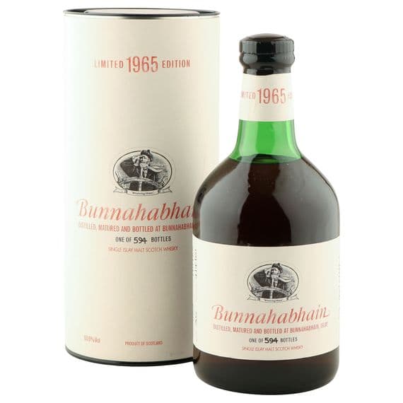 Bunnahabhain 1965 35 Year Old, Feis Ile 2001 Bottling with Presentation Tube - Cask #7159 | The Whisky Vault