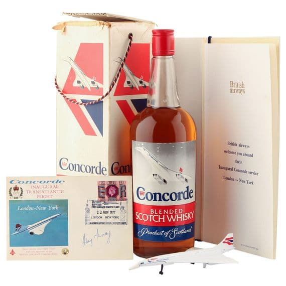 Concorde Blended Whisky, Inaugural Transatlantic | The Whisky Vault