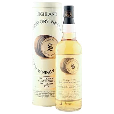 Convalmore 1976 24 Year Old, Signatory Vintage 2001 Bottling with Tube