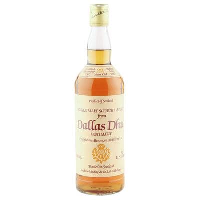 Dallas Dhu 1962 22 Year Old, Andrew Mackay & Co. 1985 US Import