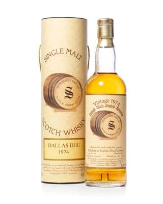 Dallas Dhu 1974 21 Year Old, Signatory Vintage 1995 Bottling with Tube