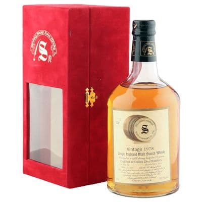 Dallas Dhu 1978 22 Year Old, Signatory Vintage 2000 Bottling with Case
