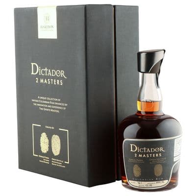 Dictador 1979/1982 Colombian Rum, Barton 1792 Bourbon & Rye Finish - 2 Masters