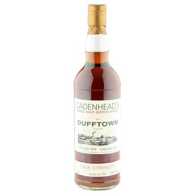 Dufftown 1979, Cadenhead's Cask Strength Bottling, Cask #17402