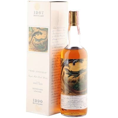 Dunglass 1967, Moon Import 1990 Bottling with Box - The Animals