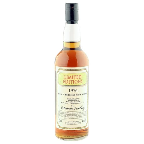 Edradour 1976 21 Year Old, Blackadder Limited | The Whisky Vault