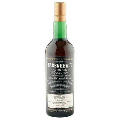 Fettercairn 1980 12 Year Old, Cadenhead's 150th Anniversary 1992