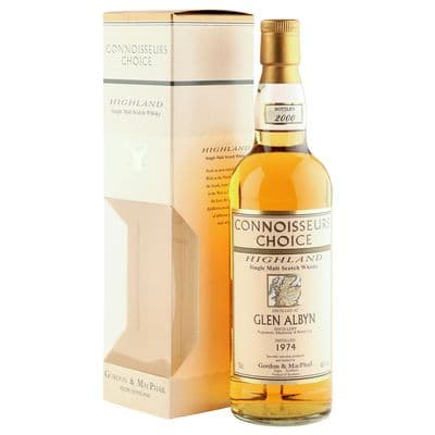 Glen Albyn 1974, Gordon & MacPhail Connoisseurs Choice 2000 Bottling with Box